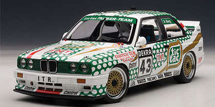 BMW M3 DTM Tic Tac Berg Racing  Die Cast  Model   1/18  Top Make AutoArt New D/Box  Gteed- In Stock